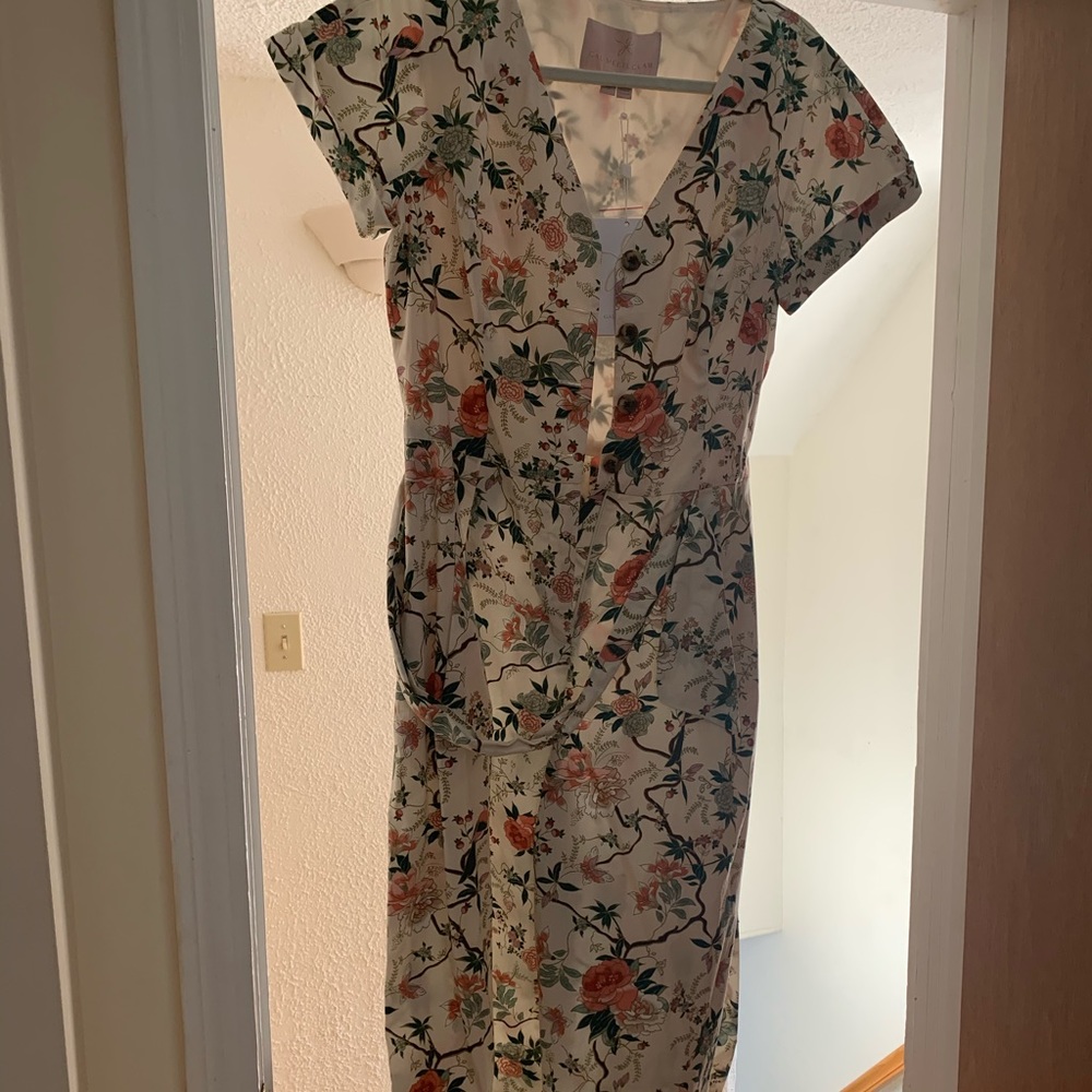 Gal Meets Glam floral jumpsuit